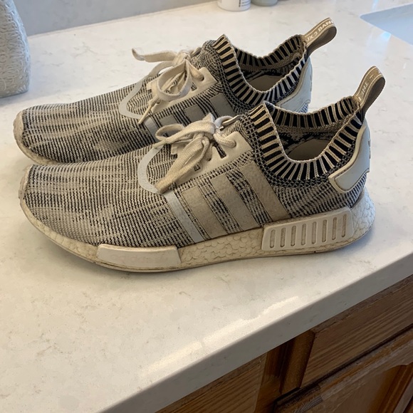 Adidas Nmd R1 grey/camo men’s size 11 - Picture 2 of 8
